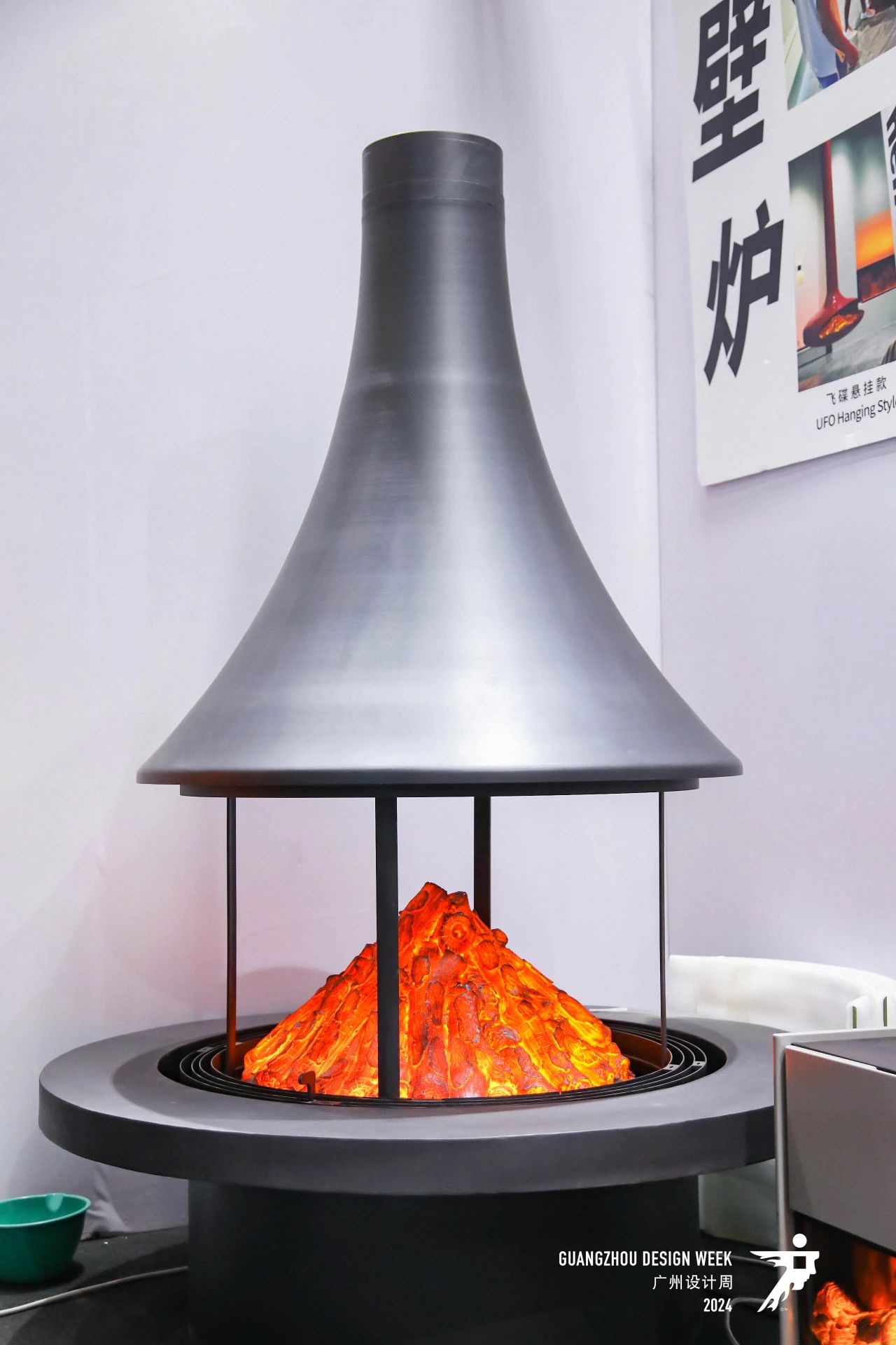 2026广州设计周「酒店与新商业空间材艺馆」电子壁炉、雾化壁炉、酒精壁炉展